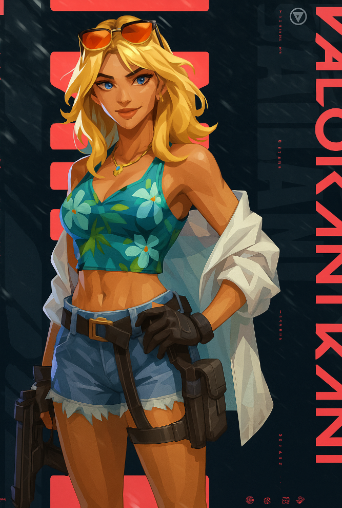 Character art of Kailani
